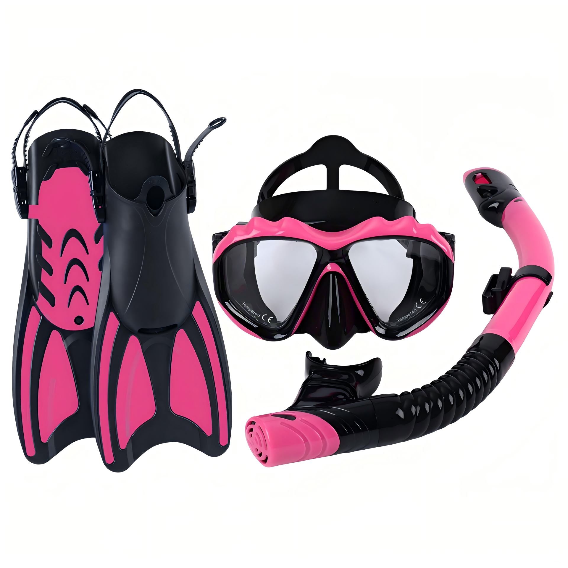 Snorkel Set AH2505 - Mask, Snorkel & Fins | OEM/ODM Available
