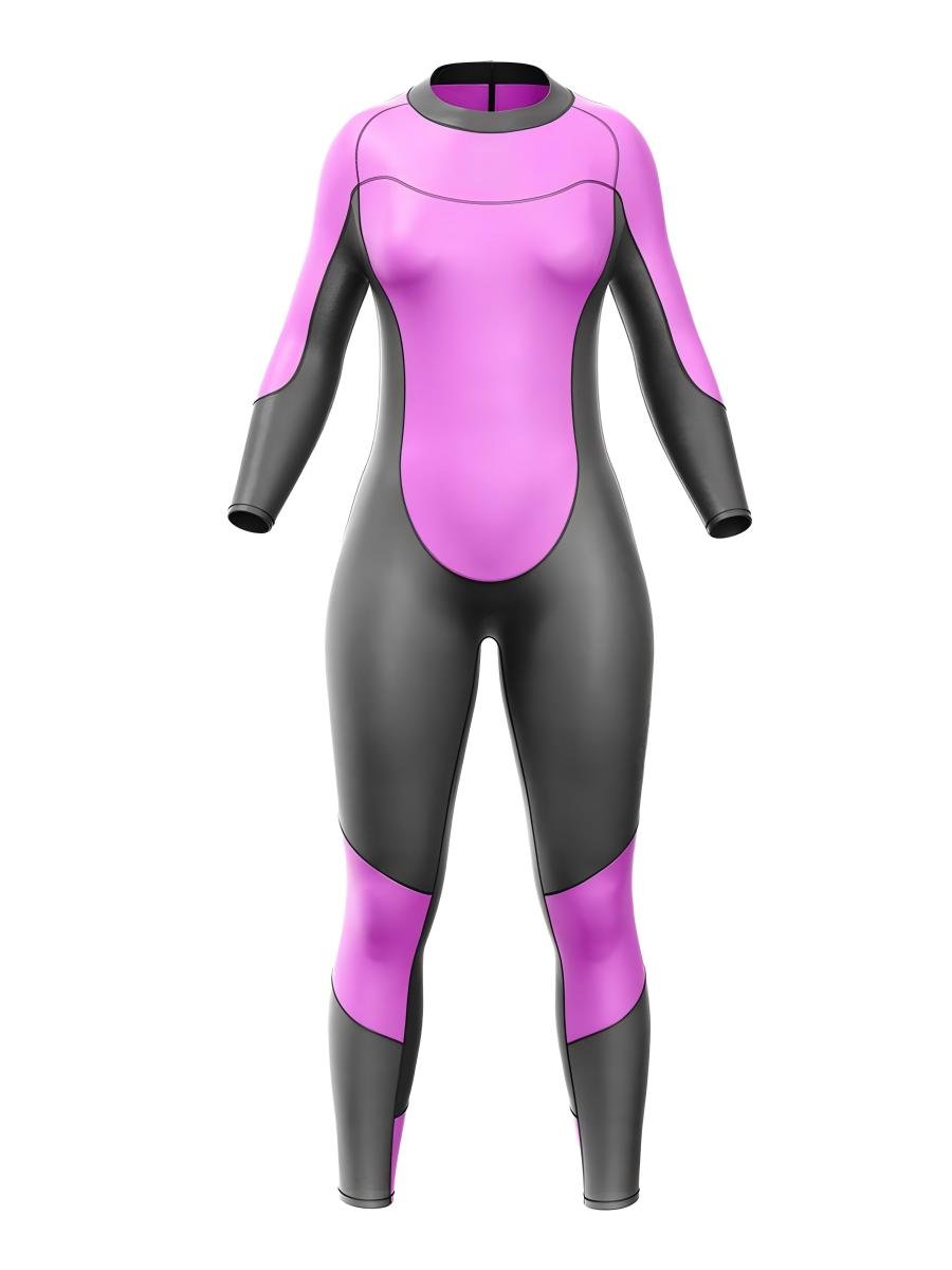 Women's Back Zip Full Wetsuit 3mm | OEM/ODM Available