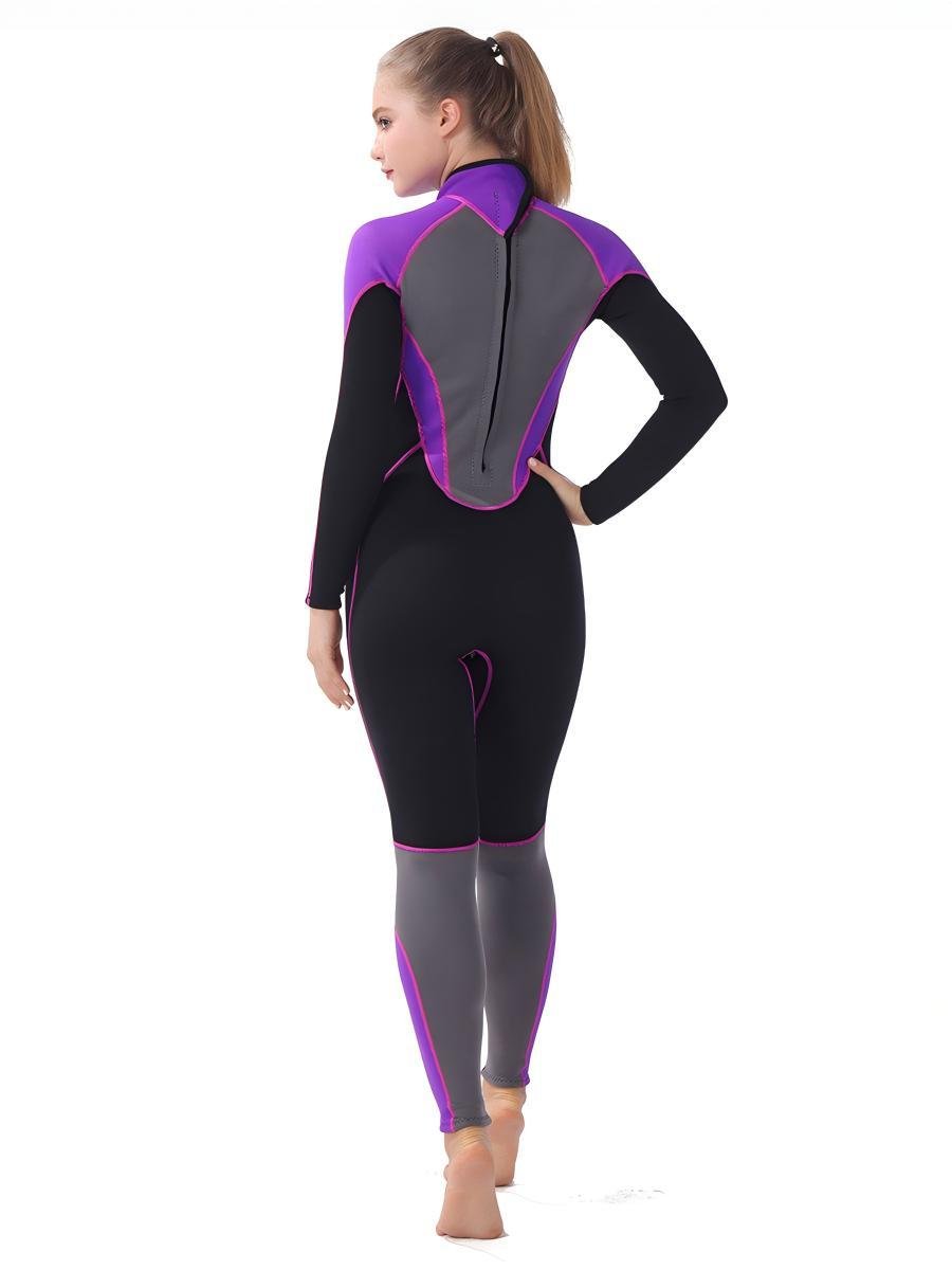 Women's 3mm Full Wetsuit Back Zip | OEM/ODM Available