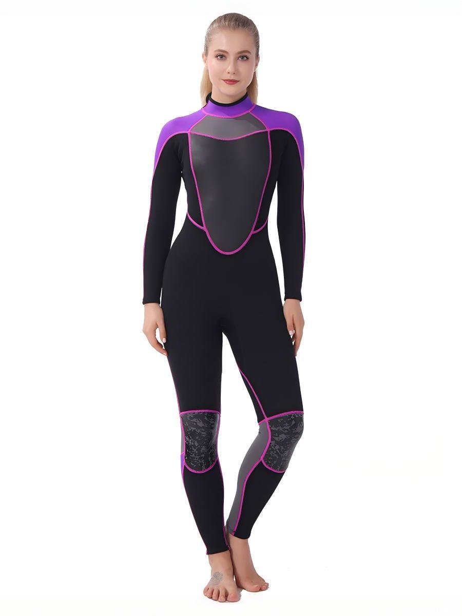 Women's 3mm Full Wetsuit Back Zip | OEM/ODM Available