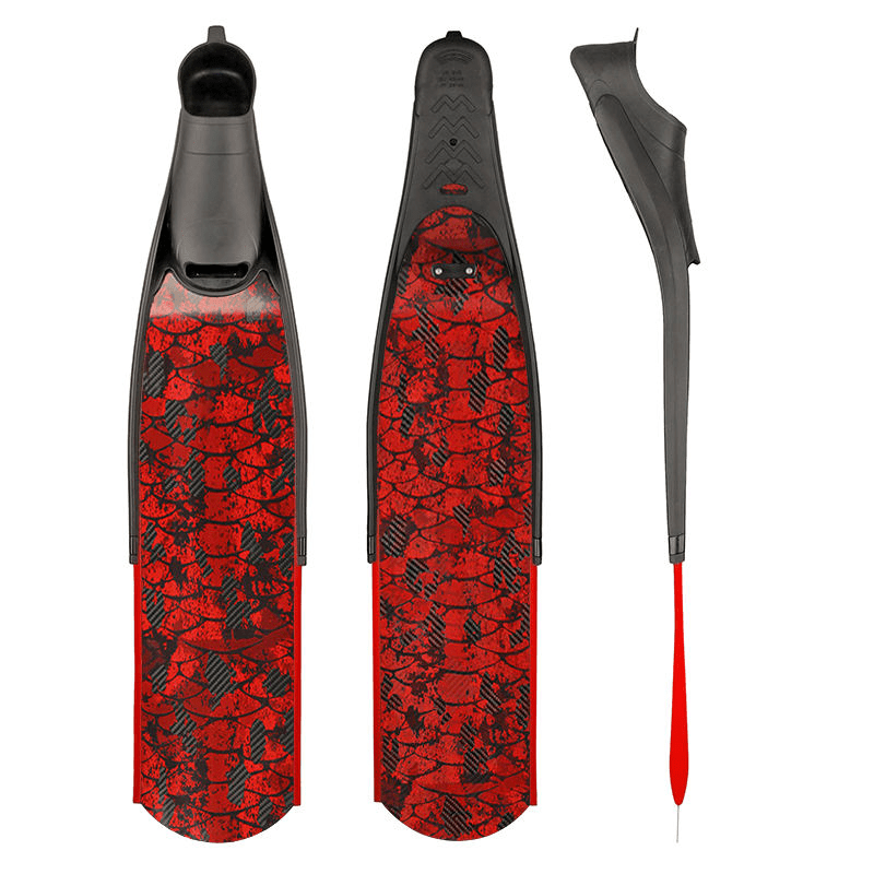 Carbon Fiber Freediving Fins – Long Blade | OEM/ODM Available