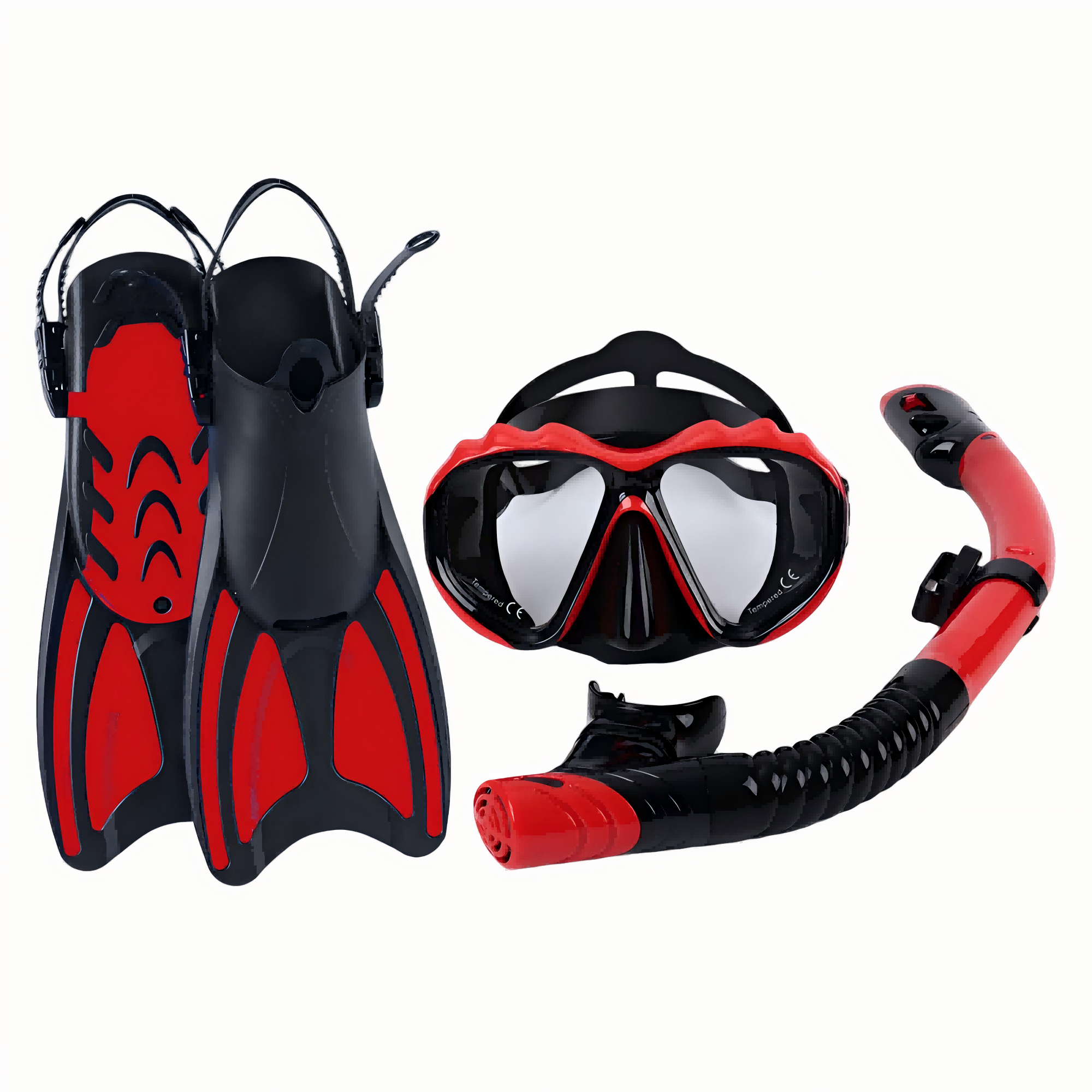 Snorkel Set AH2505 - Mask, Snorkel & Fins | OEM/ODM Available