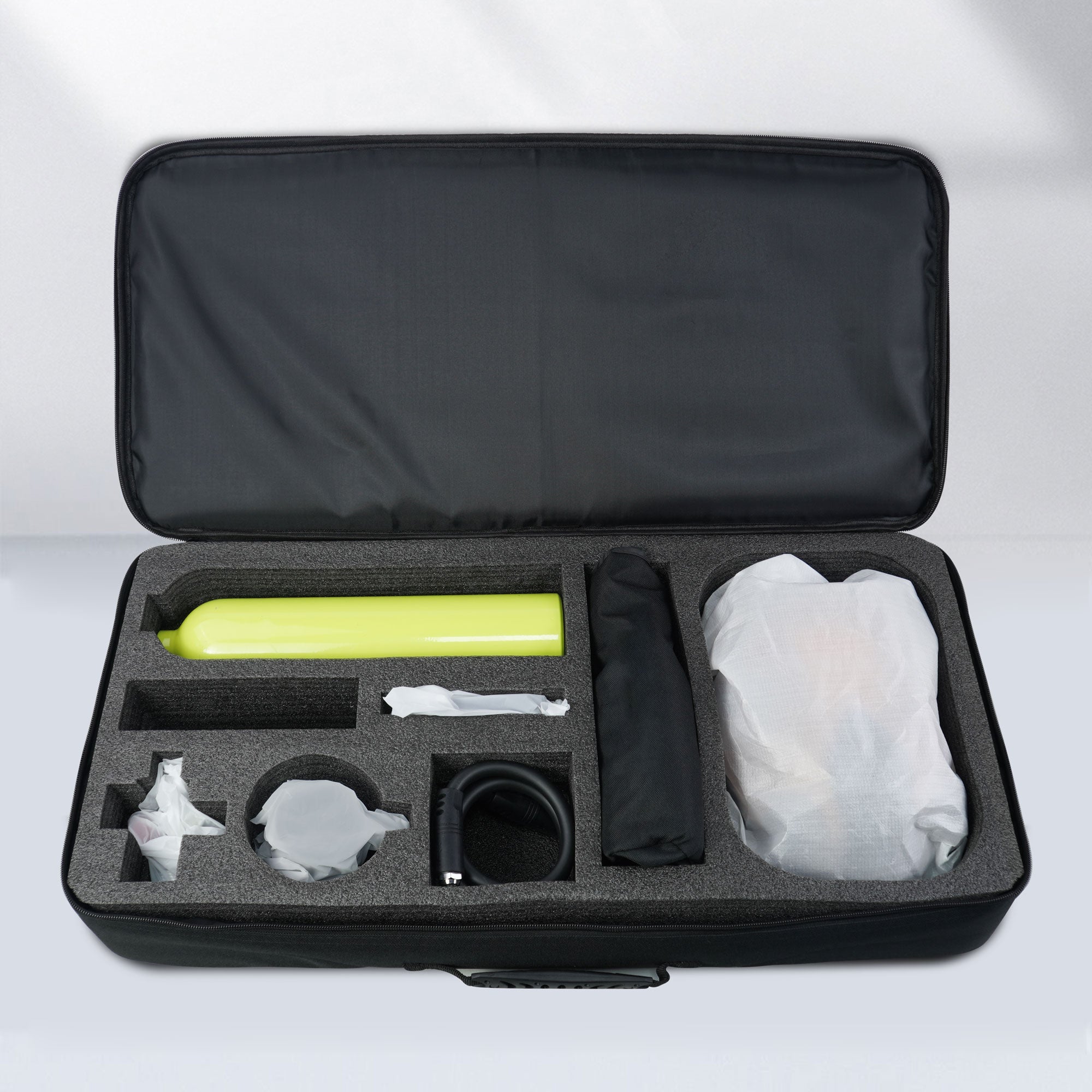S400 1.0L Mini Scuba Tank - Full Face Snorkel Mask Kit | OEM/ODM Available - OUTTERCARE