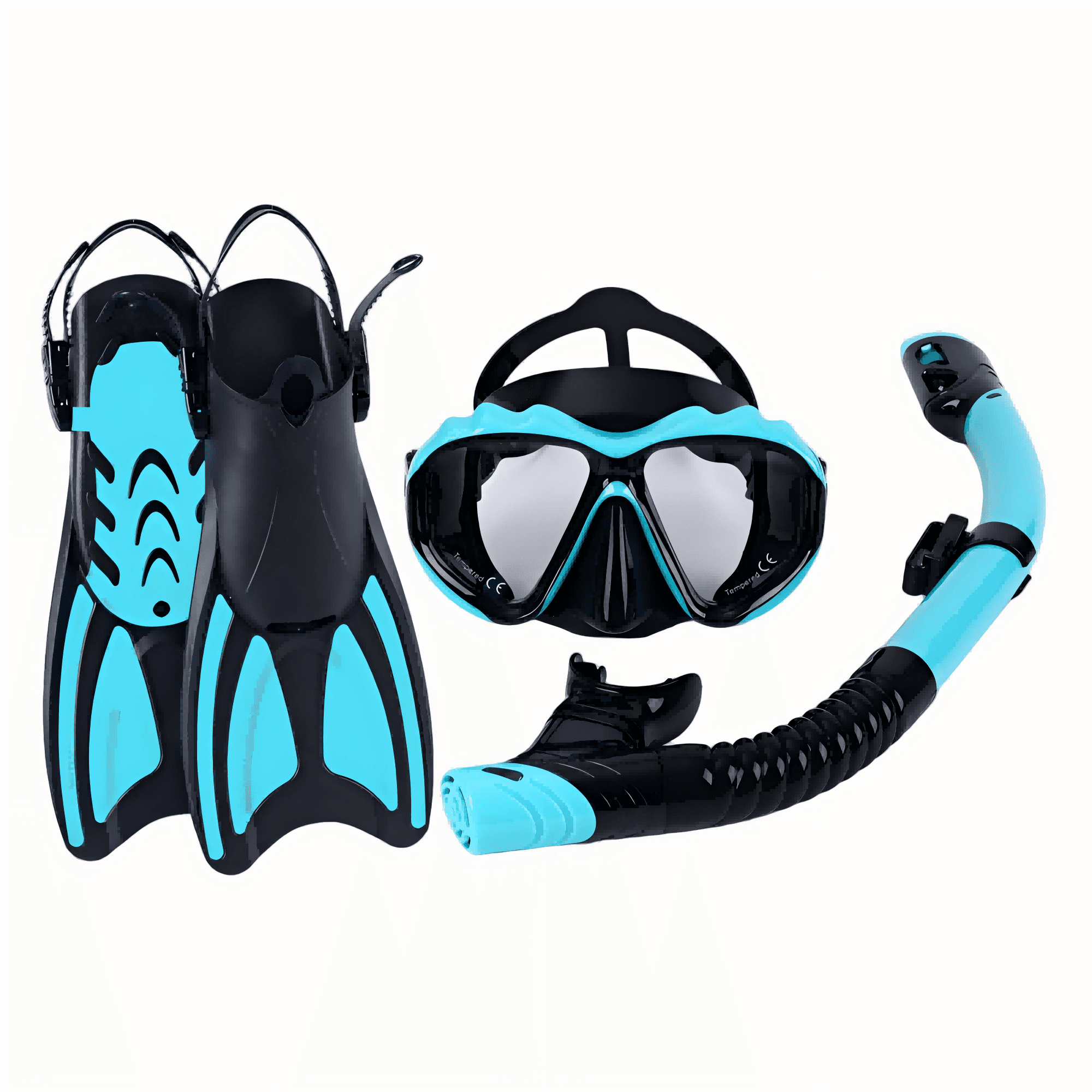Snorkel Set AH2505 - Mask, Snorkel & Fins | OEM/ODM Available