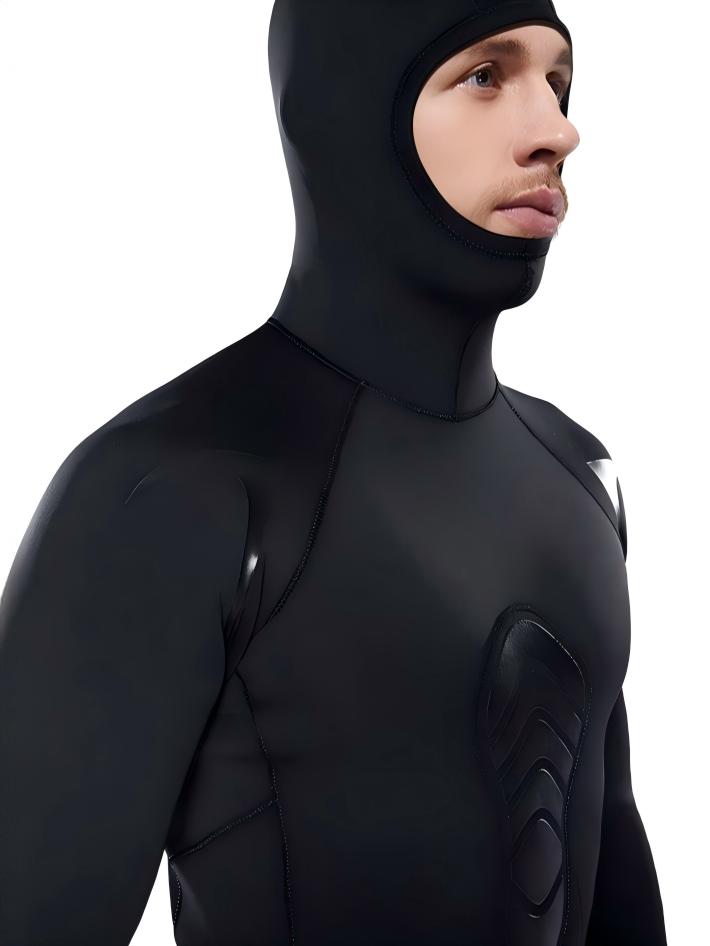 Men’s Hooded Two-Piece Full Wetsuit 2.5/4.5/6.5mm | OEM/ODM Available