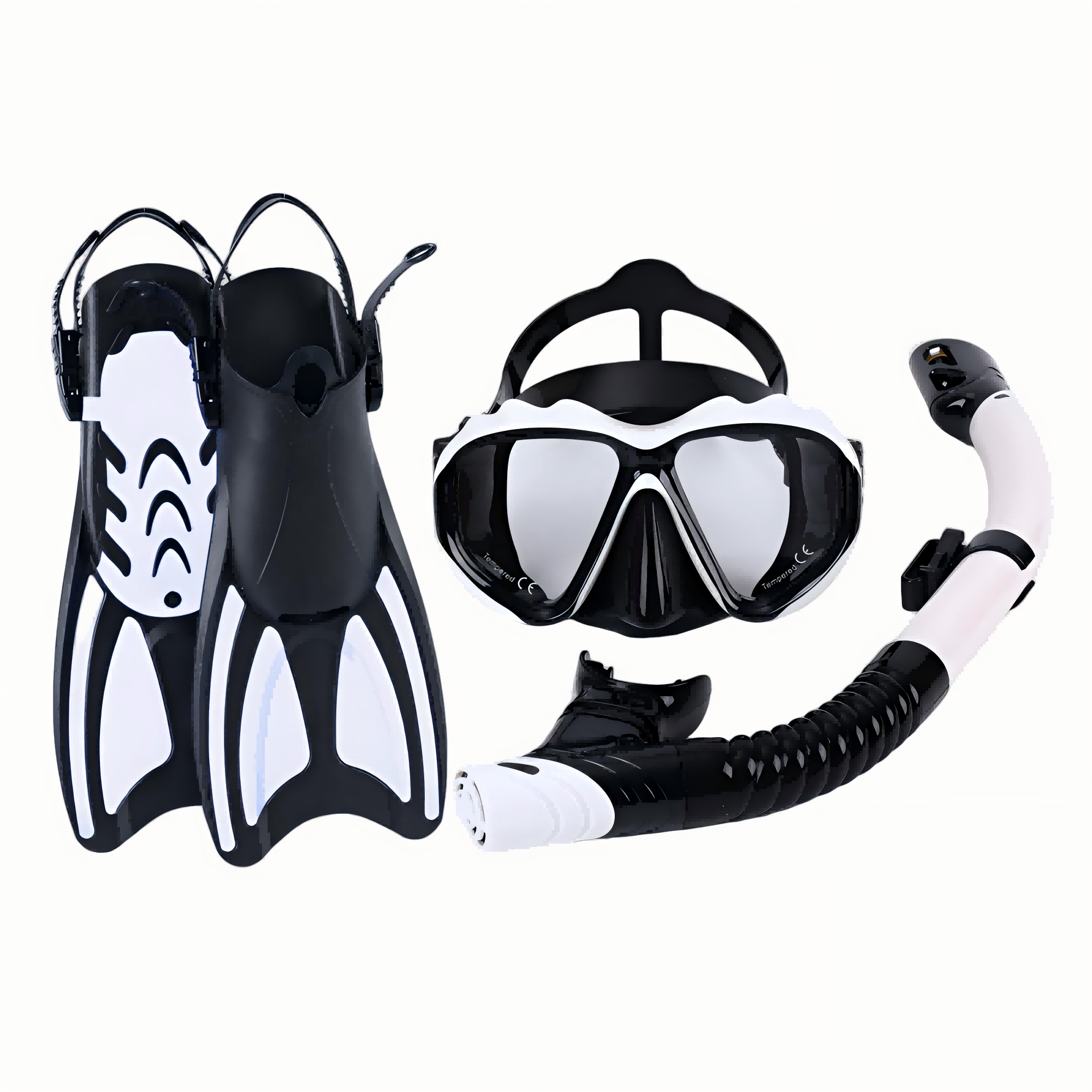 Snorkel Set AH2505 - Mask, Snorkel & Fins | OEM/ODM Available