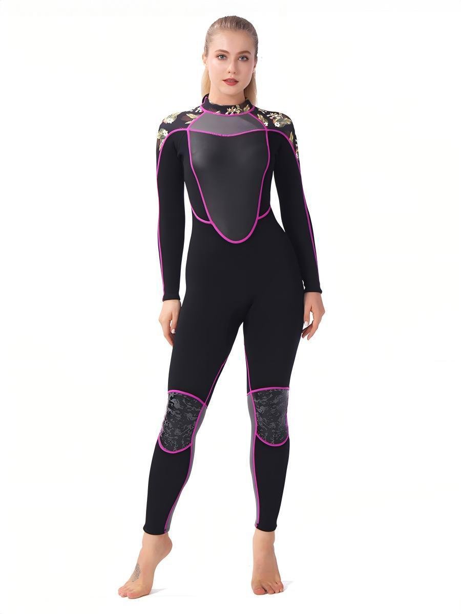 Women's 3mm Full Wetsuit Back Zip | OEM/ODM Available