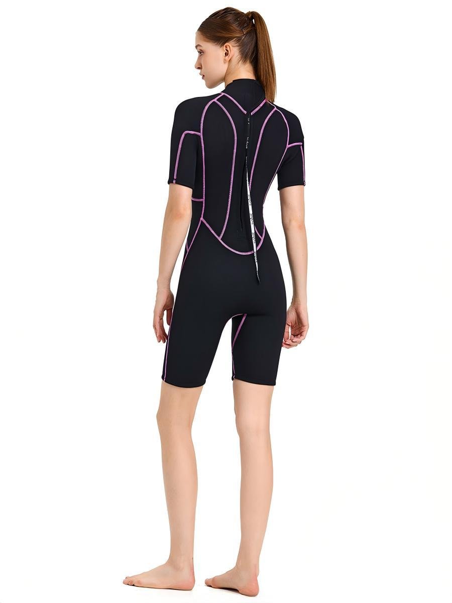 Women’s Back Zip Shorty Wetsuit 3mm | OEM/ODM Available