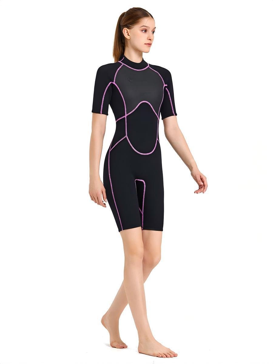 Women’s Back Zip Shorty Wetsuit 3mm | OEM/ODM Available