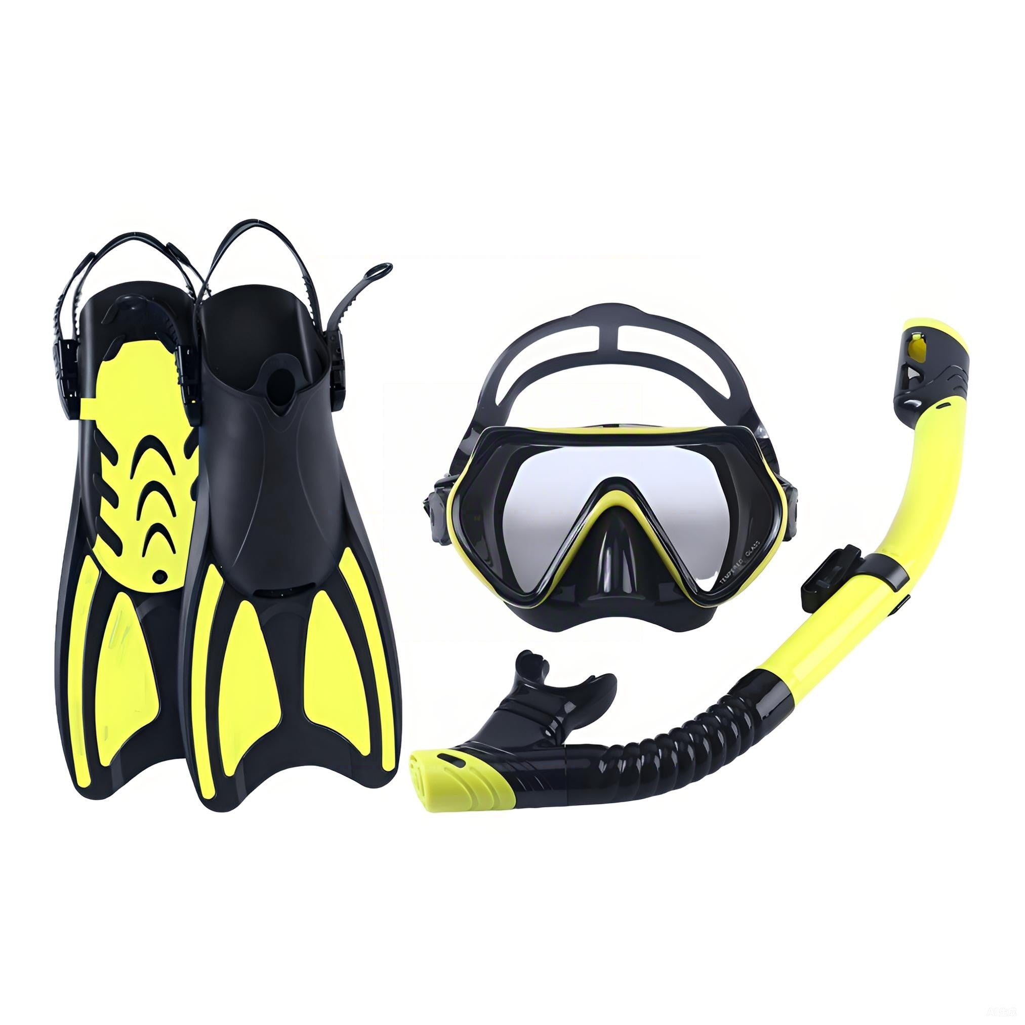 Snorkel Set AH2301F - Mask, Snorkel & Fins | OEM/ODM Available