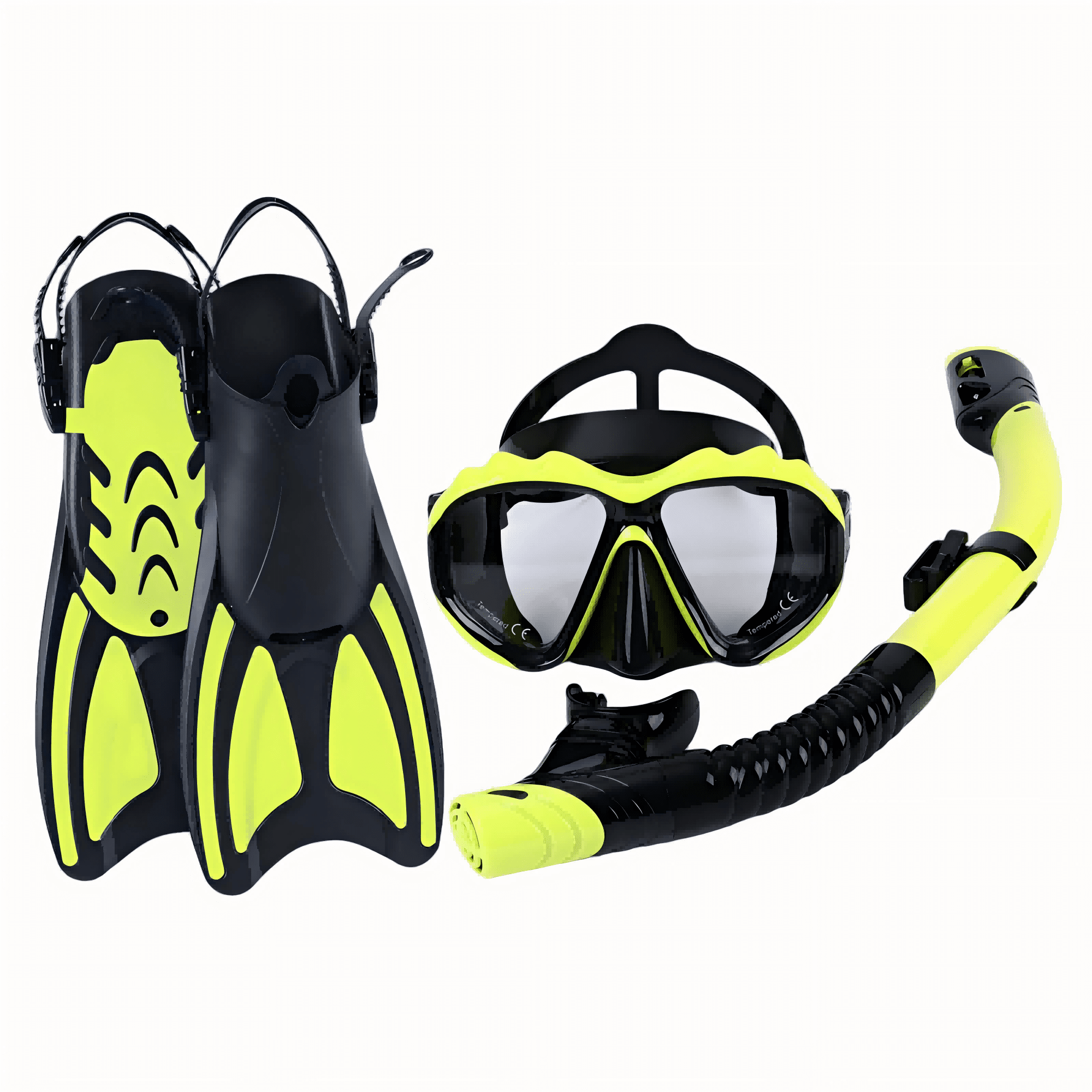 Snorkel Set AH2505 - Mask, Snorkel & Fins | OEM/ODM Available